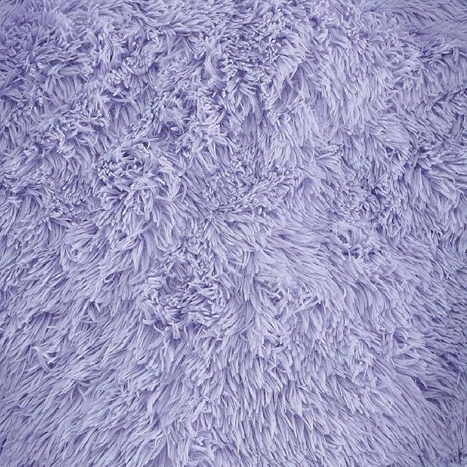 Best Friends by Sheri The Original Calming Donut Dog Bed for Large Dogs up to 100 lbs, Shag Faux Fur, Lavender, 36" x 36" - Image 10