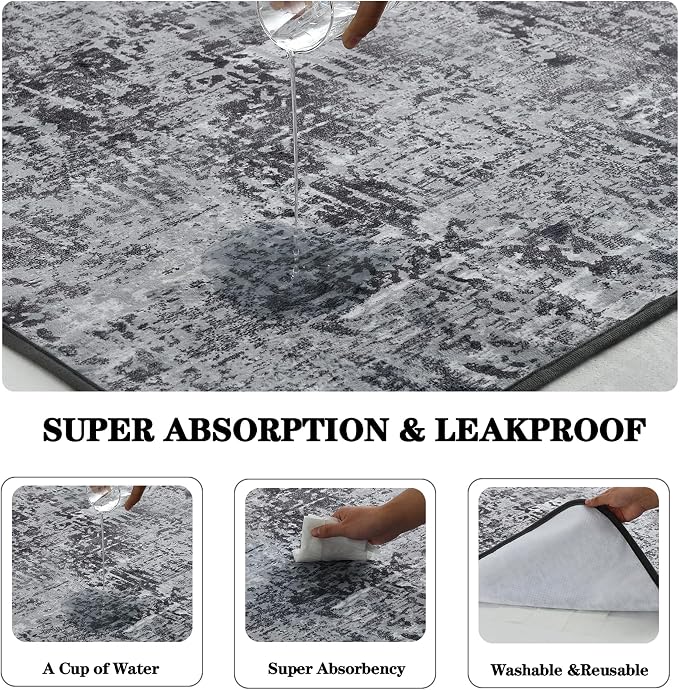 Qeils Washable Pee Pads for Dogs, Reusable Puppy Pads 18"x 24" 2 Pack | Leak-Proof, Super Absorbent Potty Training Pads With Non-Slip Backing For Crates, Floor, Playpen, Whelping & Furniture - Image 2