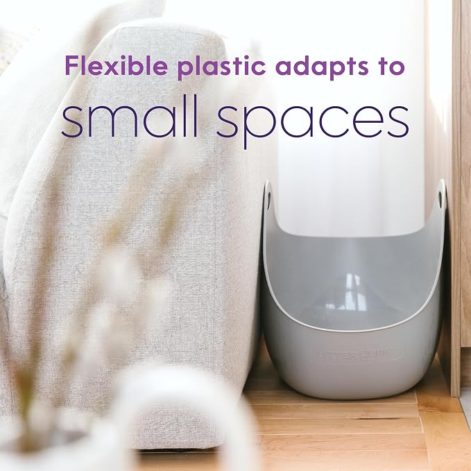 Litter Genie Litter Box and Style Pail Cat Litter Disposal Bundle with Starter Refill | Odor-Locking Scoop-to-Disposal Cat Litter Cleaning System - Image 5