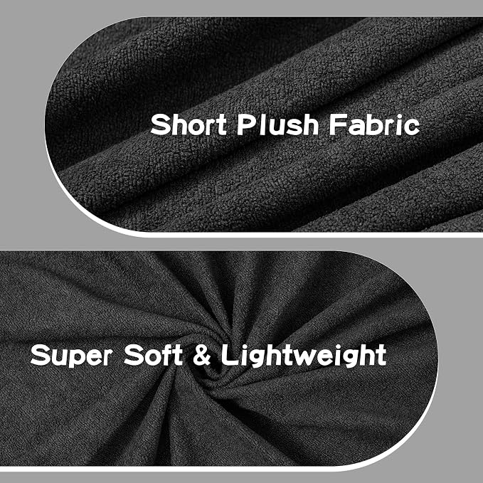 MEETSKY Chair Cover Cat Scratch Proof Recliner Chair Covers, Oversized Armchair Sofa Covers Washable Sofa Slipcover for Single Couch, Soft Small Couch Slipcover for Pets Dogs, 71" x 91", Black - Image 5