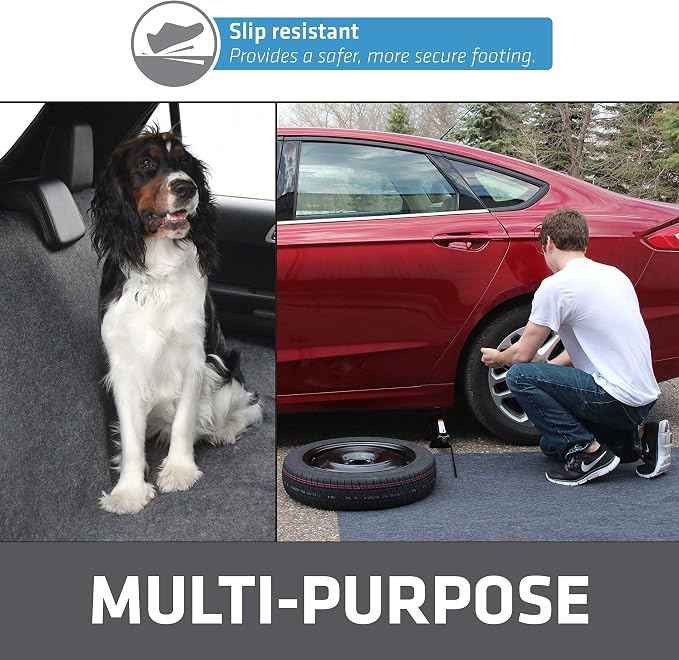 Drymate Cargo Liner Mat (60” x 72”), Dog Seat Cover, Trunk Liner, Absorbent, Waterproof, Machine Washable, Protects Vehicle Interior, for SUVs, Trucks, Vans, Cars (Made in The USA) - Image 5