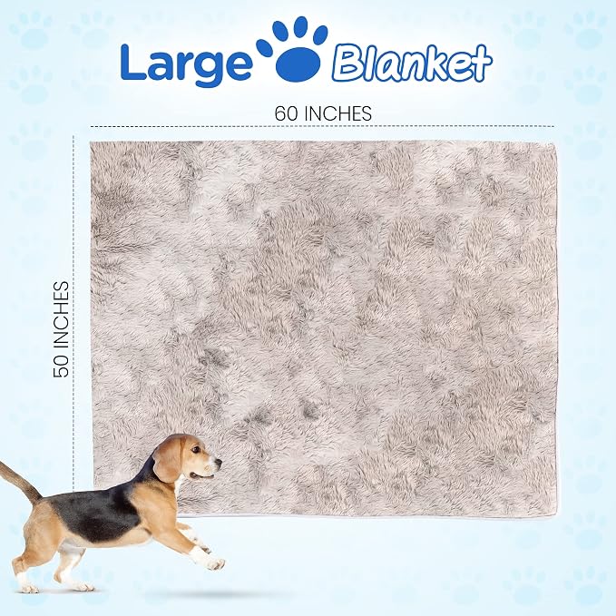 PAW BRANDS PupProtector Waterproof Throw Blanket, Grey, 60x50 | Waterproof, machine washable — protects couches, beds & car seats - Image 4