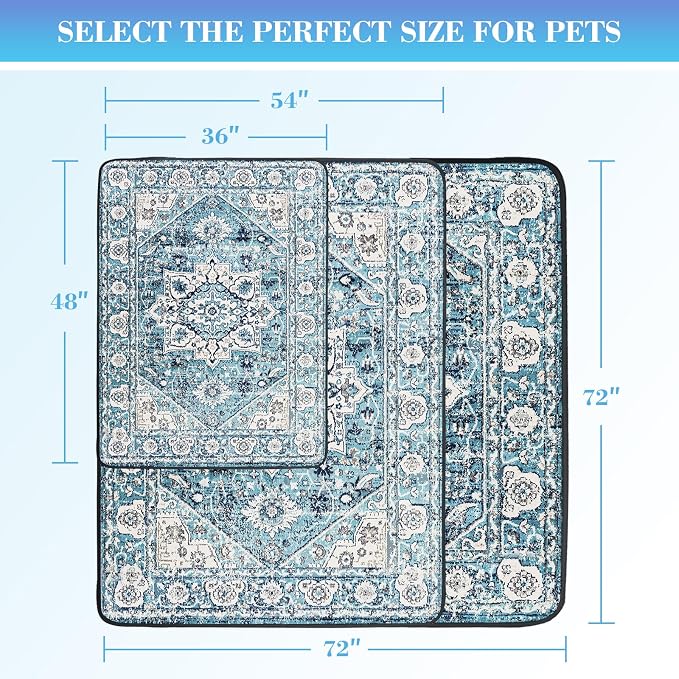 Thicken Washable Pee Pads for Dogs, 2 Pack Waterproof Reusable Pee Pads for Dogs，36"x48" Super Absorbent Leakproof Dog Pads, Non-Slip Potty Pads for Floor, Crate, Couch, Whelping Pads Pet Supplies - Image 7