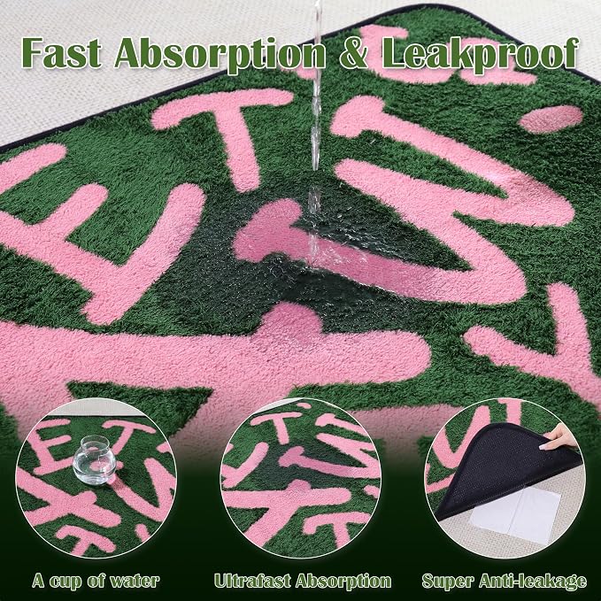 Qeils Reusable Puppy Pads , Washable Pee Pads for Dogs 23" x 36" 2 Pack | Super Absorbent & Leakproof Potty Training Pads, Plush Grass-Look With Non-Slip Backing For Crates, Playpens & Small Pets - Image 2