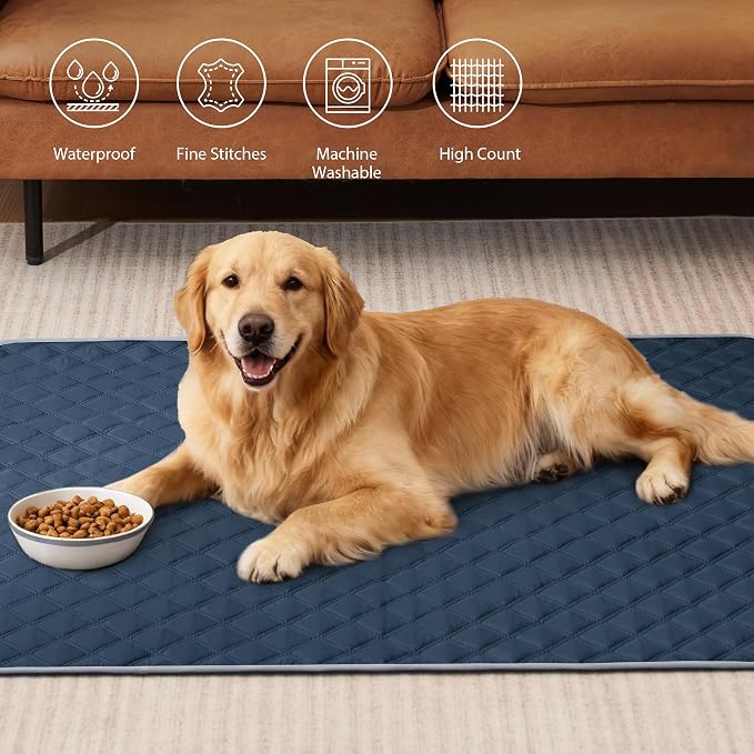 Eterish Reusable Washable Pee Pads for Dogs Large/Extra Large 36'' x 41'' 2 Pack, Absorbent Pet Puppy Dog Training Pads Non-Slip, Waterproof Whelping Potty Pads for Dogs Leak-Proof - Image 2