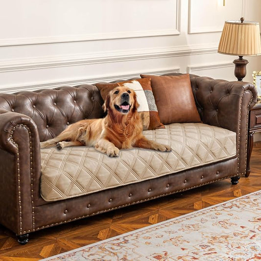 Ameritex Waterproof Dog Bed Cover Pet Blanket with Anti-Slip Back for Furniture Bed Couch Sofa by Ameritex
