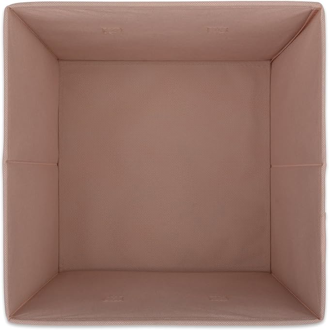 DII Collapsible Storage Organizer Bin, Large, 13" Cube, Pink, 2 Count - Image 6