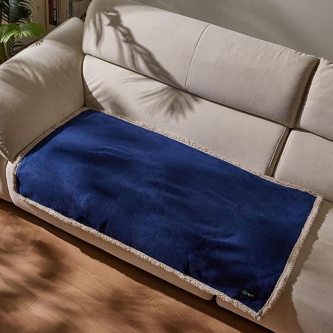 Kritter Planet Waterproof Reversible Pet Blanket for Small Dogs | 30 x 50 Inch, Washable Pet Protector for Sofa, Couch, Crates and Car Seats, Guards Against Fur, Dirt and Everyday Spills by KritterPlanet