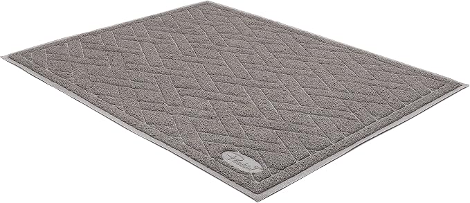 Pawkin Cat Litter Mat, Jumbo XX-Large, 4x3 Feet, Fits Two Litter Boxes or Extra Coverage for One Box, Gray - Image 6