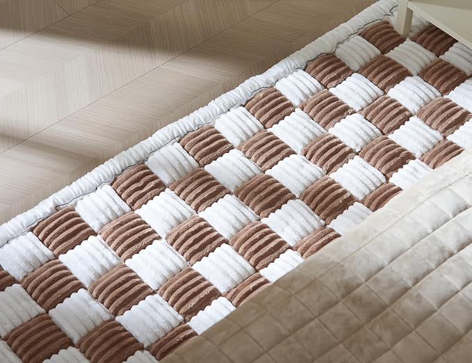 Couch Cushion Cover for dogs Sofa Cover Washable Pet Love Seat Couch Covers for Sofa Slipcovers Couch Protector Blanket for Dog Sofa Cushion Covers for Pet Washable Pad Dark Brown 70x180cm/27.6x70.9in - Image 6