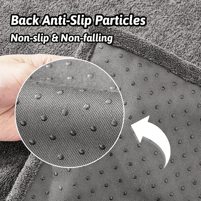 MEETSKY Couch Cover for 3 Cushion Sofa Washable, Cat Scratch Proof Sofa Covers, Furniture Protector Oversized L Shape Grey Sofa Slipcovers Sectional Big Couch Covers for Dogs Pets, 71" x 150" - Image 5