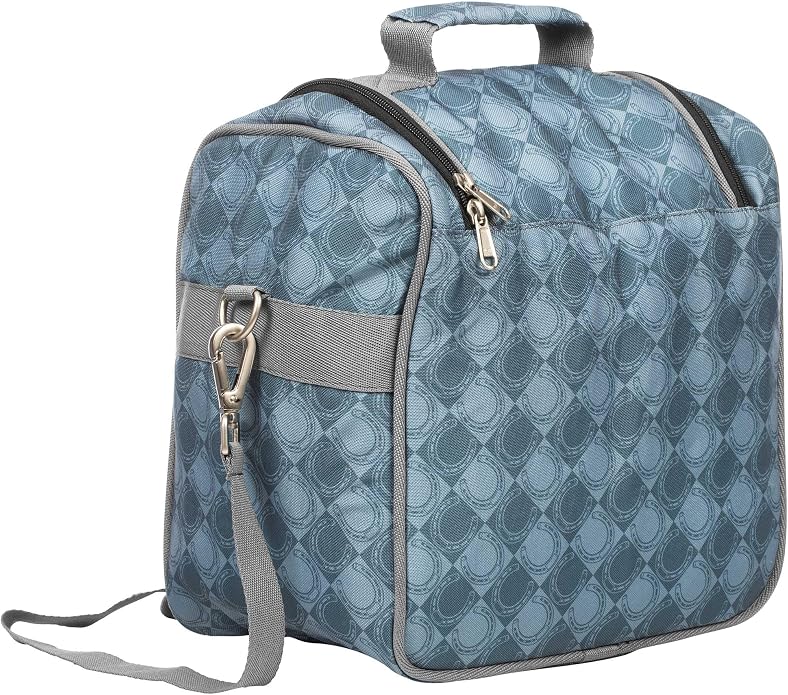 Equinavia Darby Zip Top Equestrian Horse Grooming Bag with Shoulder Strap | 6.5" x 11" x 13" - Image 2