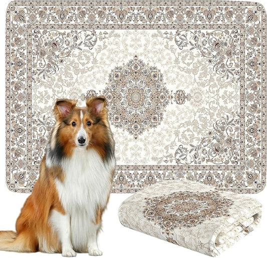 Dogcator Washable Pee Pads for Dogs, Reusable Dog Training Pads. 54''x72'' Super Absorbent Dog Rugs, Non-Slip and Leakproof Pee Mat for Dogs, Large Whelping Pads for Crates and Floors by Dogcator