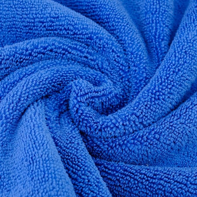 POLYTE 300 GSM Multipurpose Microfiber Cleaning Towel, 16x16 in, 36 Pack | Lint Free, Quick Dry - Image 4