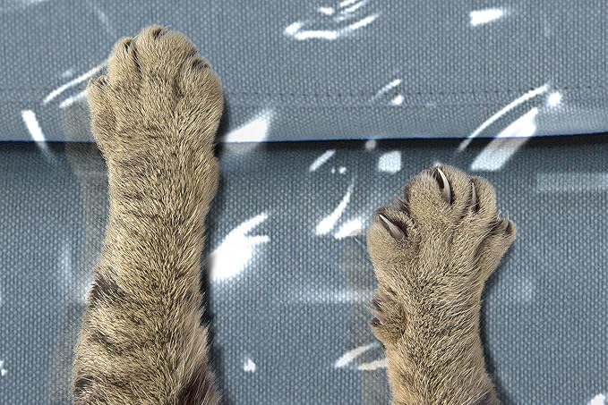 MEMINIM Plastic Couch Cover for Pets | Cat Scratching Protector Clawing Deterrent | Heavy Duty Water Resistant Thick Clear Vinyl | Sofa Slipover for Moving and Long Term Storage - Image 3