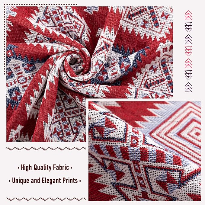 Homcosan Sofa Slipcovers Towel Reversible Couch Cover for 3 Seat Cushion Blanket Sofa Cover Bohemian Couch Slipcovers with Tassels Couch Protector for Pets, Kids （X-Large - Image 4