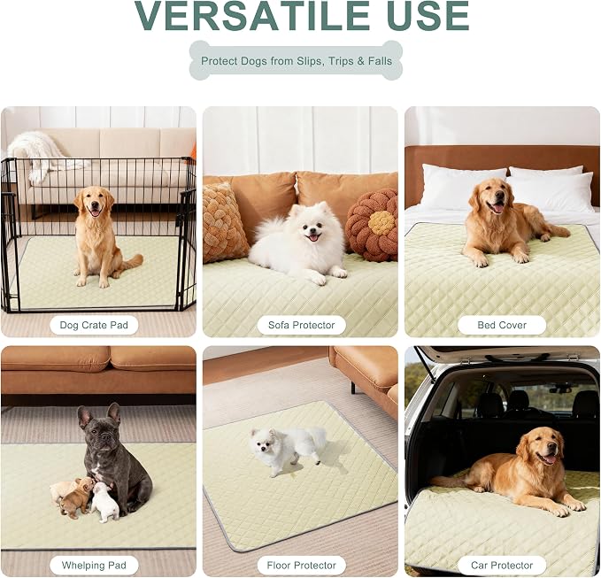 Eterish Reusable Washable Pee Pads for Dogs Large/Extra Large 36'' x 41'' 2 Pack, Absorbent Pet Puppy Dog Training Pads Non-Slip, Waterproof Whelping Potty Pads for Dogs Leak-Proof - Image 6