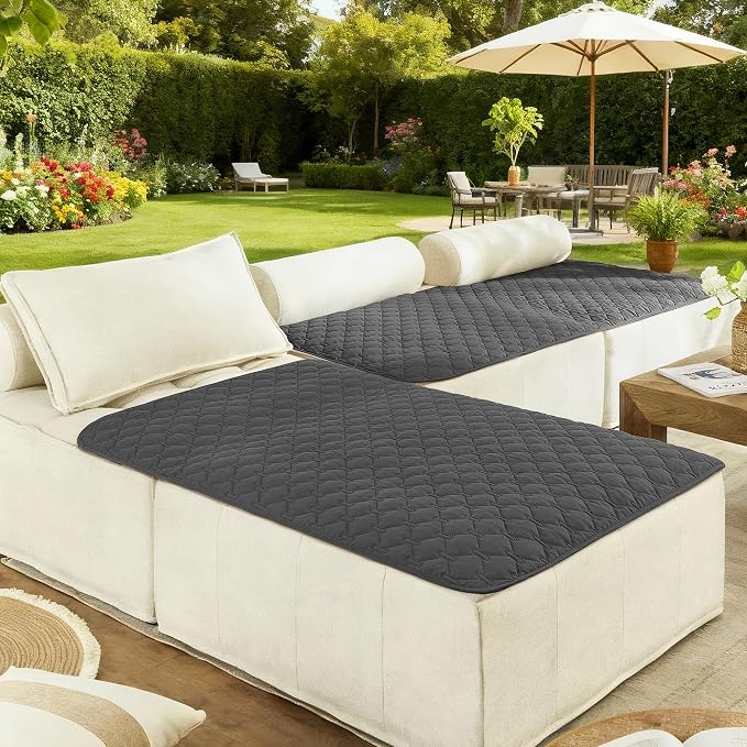 gogobunny 100% Double Sided Waterproof Dog Blanket Soft Pet Bed Cover Reversible Protect Furniture Couch Sofa Car for Puppy Large Dog Cat (Dark Charcoal/Light Charcoal, 40x50 Inch (Pack of 1)) - Image 9