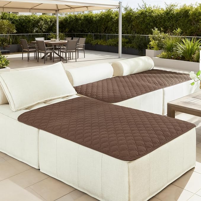 gogobunny 100% Double-Sided Waterproof Dog Bed Cover Pet Blanket Sofa Couch Furniture Protector for Puppy Large Dog Cat, Reversible (40x50 Inch (Pack of 1), Dark Chocolate/Light Chocolate) - Image 5