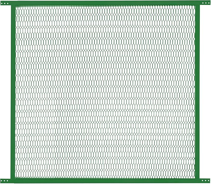 Guardian Steel Pet Grille Screen Door Protector for Dogs Pets Cats Scratch Protector Replacement RV Screen Door Guard Pet Proof Screen Door (Green, 36 Inch) by GuardianBuilt