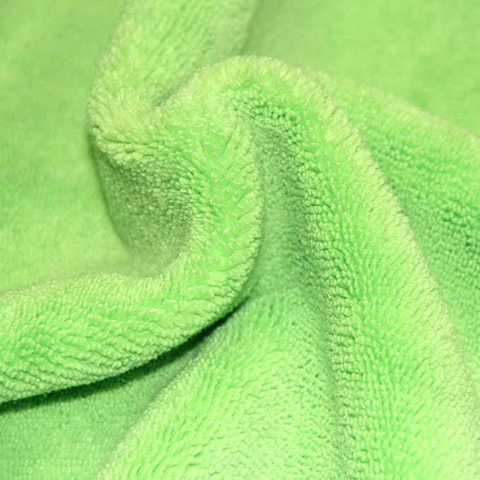 POLYTE 300 GSM Multipurpose Microfiber Cleaning Towel, 16x16 in, 36 Pack | Lint Free, Quick Dry - Image 6
