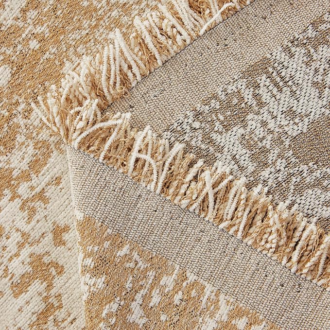 STACYPIK Abstract Geometric Couch Cover Blanket for Living Room, Modern Aesthetics Khaki Jacquard Sofa Cover, Pet Furniture Protector for 2 Cushion Couch, Non Slip Sofa Slipcover for Loveseat-71x118IN - Image 5