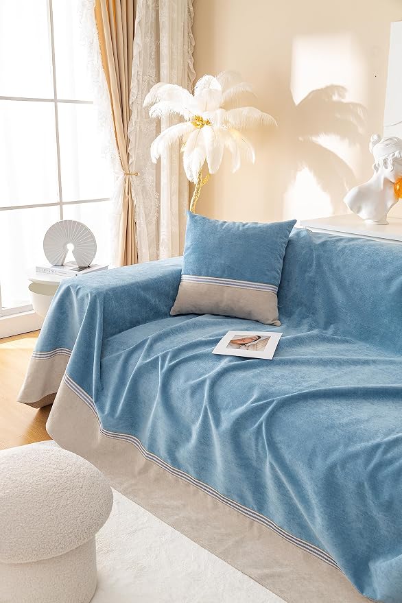 Waterproof & Anti-Slip Sofa Cover - Cat & Dog Claw-Resistant Furniture Protector, Stylish Scratchproof Couch Cover for Pets, Universal Fit Most Couche(XXLarge,78"X133") - Image 8