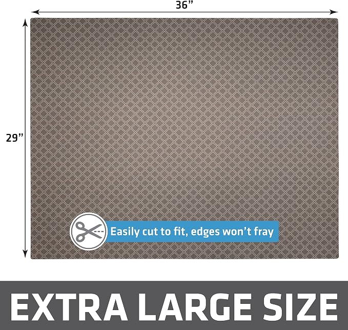 Drymate Cat Litter Box Mat, Litter Trapping Mat, Taupe, 29x36 XL | Waterproof, Urine-Proof, Absorbent, Machine Washable, Soft on Paws, Contains Mess, Protects Floors, Kitten Supplies, USA Made - Image 6