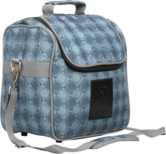 Equinavia Darby Zip Top Equestrian Horse Grooming Bag with Shoulder Strap | 6.5" x 11" x 13" by Equinavia