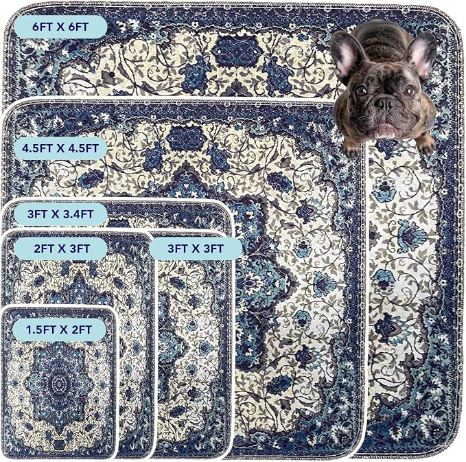 PUPIBOO Washable Pee Pads for Dogs and Cats - Super Absorbent Reusable Puppy Training Pads - 100% Waterproof, Leak-Proof & Non-Slip Whelping Pads for Pet Housebreaking - Image 2