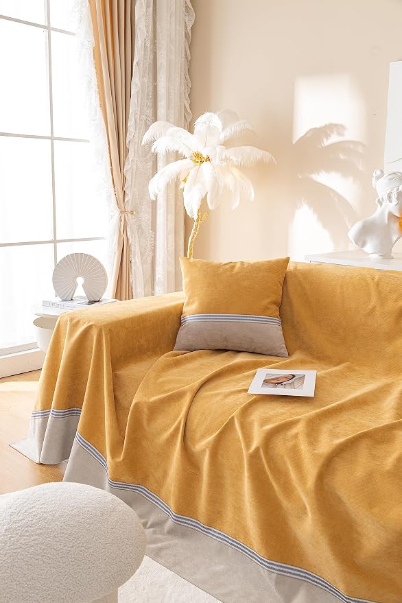 Waterproof, Anti-Slip, Claw-Resistant Sofa Cover - Protect Your Sofa in Style, Fits Multiple Couch Sizes(XXLarge,78"X133") - Image 8
