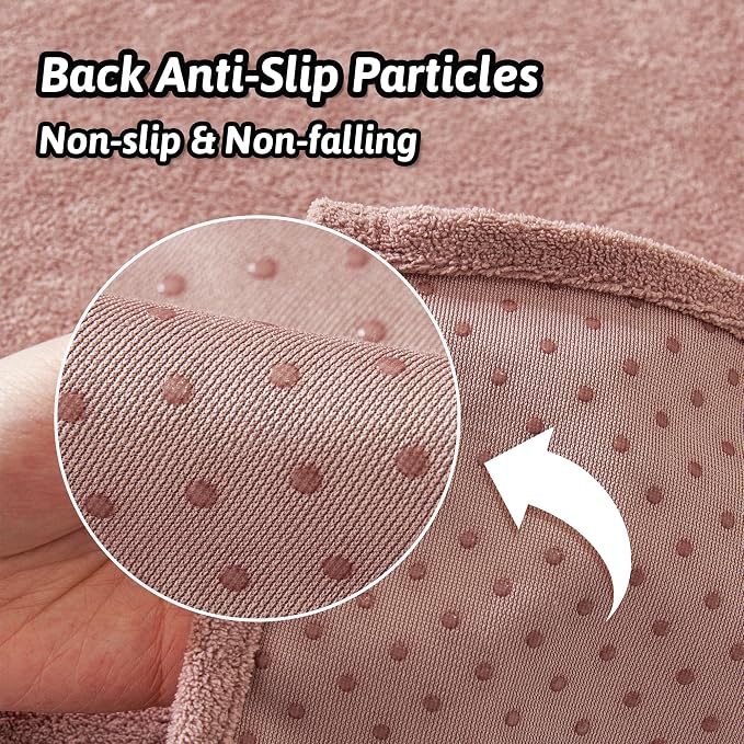 MEETSKY Couch Covers for 3 Cushion Couch Sofa Washable Cat Scratch Proof Sectional Couch Covers L Shape Sofa Cover Slipcovers Couch Furniture Protector for Pets Dogs Kids, 91" x 118", Pink - Image 5