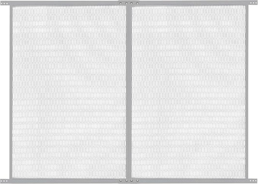 Guardian Steel Pet Grille Rv Screen Door Protector for Dogs Pets Cats Scratch Protector Replacement (Grey, 48 Inch) Screen Door Guard Pet Proof Screen Door by GuardianBuilt