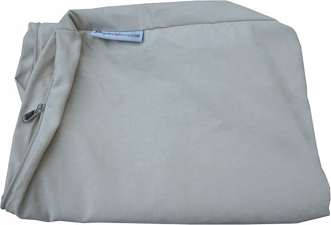 Dogbed4less XL Memory Foam Dog Bed for Medium Large Dogs with Orthopedic Comfort, Waterproof Liner and Khaki Washable Pet Bed Cover 47X29 Pillow - Image 8