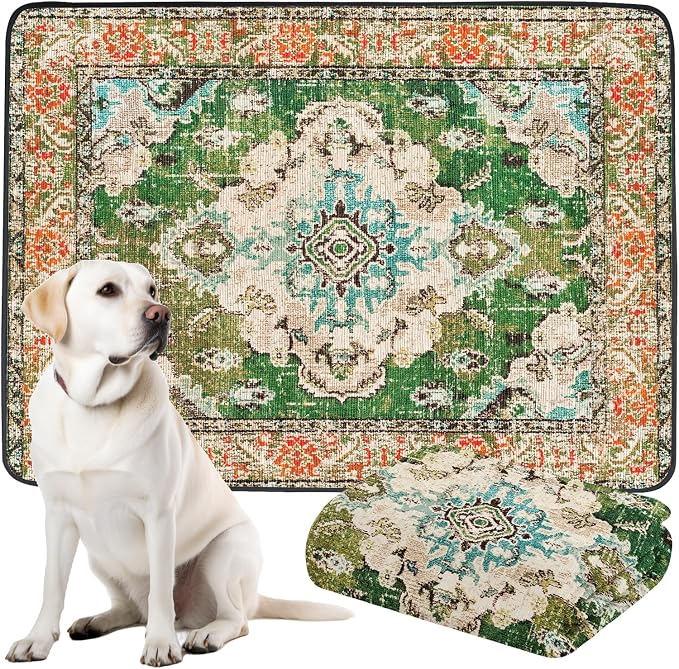 Thicken Washable Pee Pads for Dogs, Waterproof Reusable Pee Pads for Dogs，54"x72" Super Absorbent Leakproof Dog Pads, Non-Slip Potty Pads for Floor, Crate, Couch, Whelping Pads Pet Supplies by Dogcator