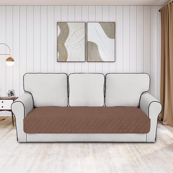 Easy-Going 100% Waterproof Dog Bed Cover, Non-Slip Pet Blanket for Furniture, Washable Couch Cover, Repleasement Sofa Cover (30X70 in, Brown) - Image 2