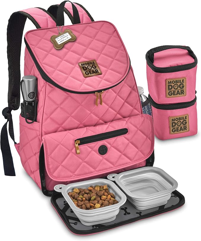 Mobile Dog Gear Unisex Weekender Backpack™ Pink One Size One Size by MobileDogGear