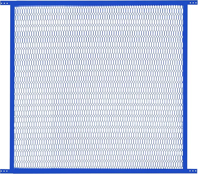 Guardian Steel Pet Grille Screen Door Protector for Dogs Pets Cats Scratch Protector Replacement RV Screen Door Guard Pet Proof Screen Door (Blue, 36 Inch) by GuardianBuilt