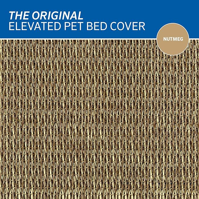Coolaroo Original Pet Bed Replacement Cover - Nutmeg - Medium (42" x 25.5") (Pack of 3) - Image 5