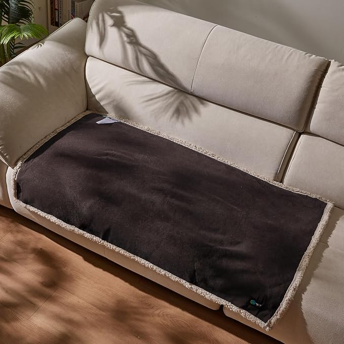 Kritter Planet Waterproof Reversible Pet Blanket for Small Dogs | 30 x 50 Inch, Washable Pet Protector for Sofa, Couch, Crates and Car Seats, Guards Against Fur, Dirt and Everyday Spills by KritterPlanet