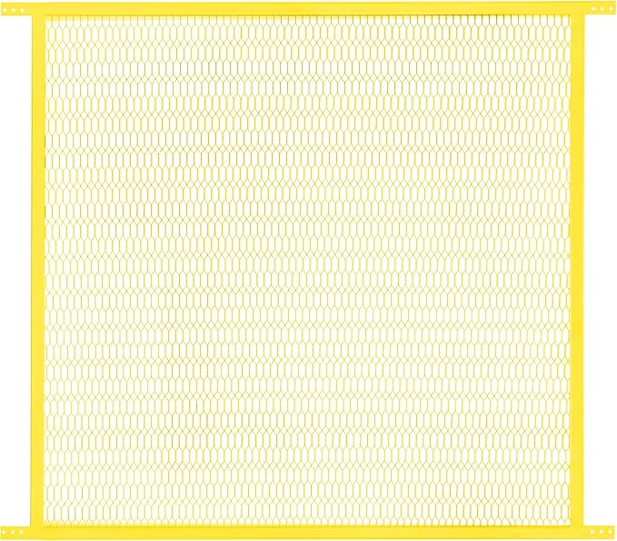 Guardian Steel Pet Grille Screen Door Protector for Dogs Pets Cats Scratch Protector Replacement RV Screen Door Guard Pet Proof Screen Door (Yellow, 36 Inch) by GuardianBuilt