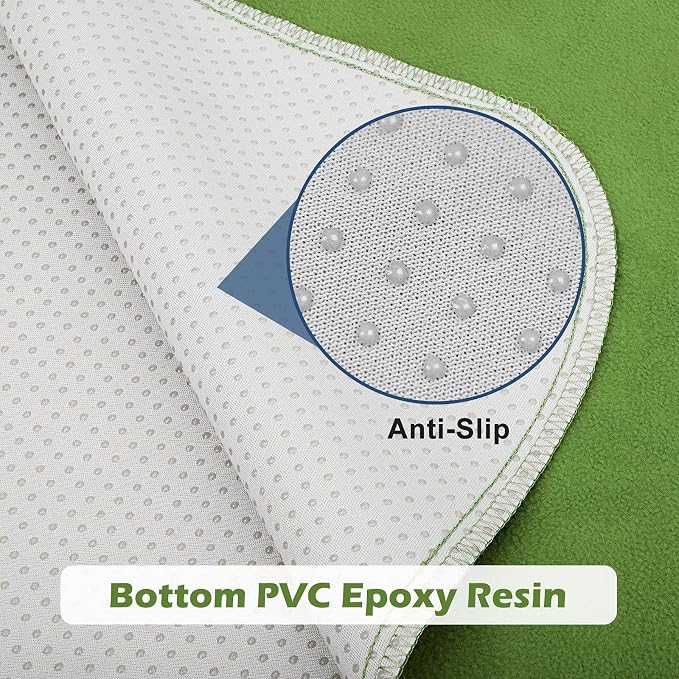 INVENHO Washable Pee Pads for Dogs 72"x72" Reusable Dog Pads Extra Large Upgrade Non-Slip Dog Pee Pads Heavy Absorbency Puppy Pee Pads Quick Dry Whelping Pads/Waterproof Puppy Training Pad - Image 4