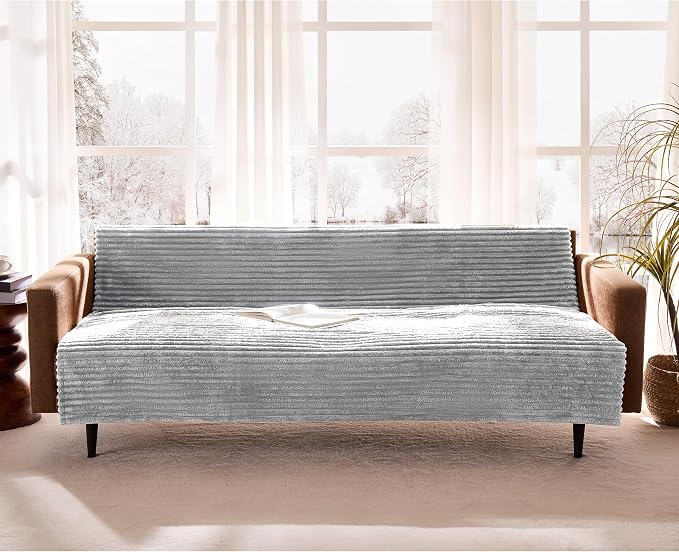 Waterproof Couch Cover for Dogs Non-Slip, Fuzzy Soft Pet Couch Covers for Sofa, Pet Friendly Area Rug Dog Bed Covers Washable Sofa Cover Mat (Seagull Gray, 58" x 82" 1 Pack) by Meider