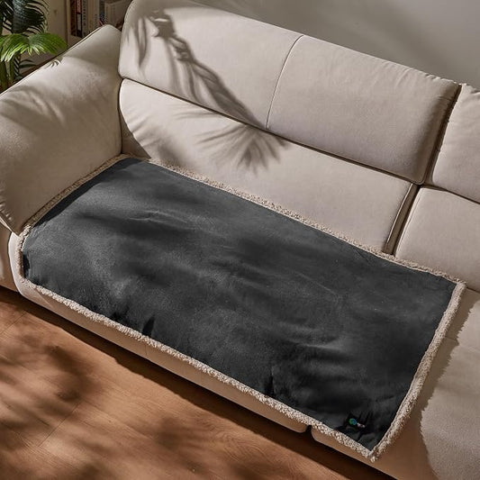 Kritter Planet Waterproof Reversible Pet Blanket for Small Dogs | 30 x 50 Inch, Washable Pet Protector for Sofa, Couch, Crates and Car Seats, Guards Against Fur, Dirt and Everyday Spills by KritterPlanet