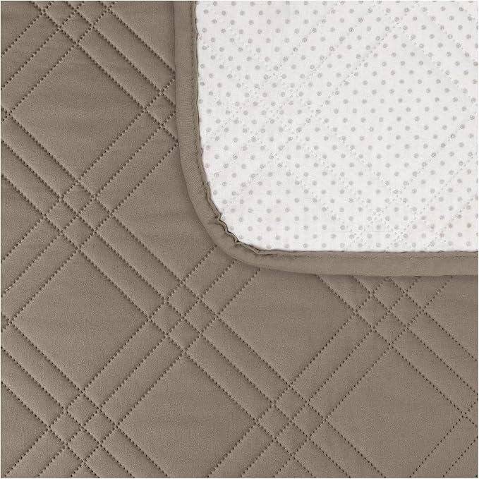 100% Waterproof Couch Cover for Dogs, Anti-Slip Washable Sofa Cover with Elastic Straps & Side Pockets, Durable Furniture Protector for Kids, Pets & Dogs (Armchair 23", Camel) - Image 4
