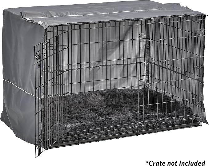 New World Pet Products Dog Crate Comfort Kit, Matching Dog Crate Cover & Dog Bed to Make Your Dog's Crate Their Home, Fits 48-Inch Long Dog Crates, Dog Crate Not Included - Image 3
