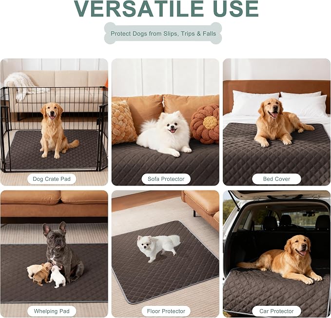 Eterish Reusable Washable Pee Pads for Dogs Large/Extra Large 36'' x 41'' 2 Pack, Absorbent Pet Puppy Dog Training Pads Non-Slip, Waterproof Whelping Potty Pads for Dogs Leak-Proof - Image 6