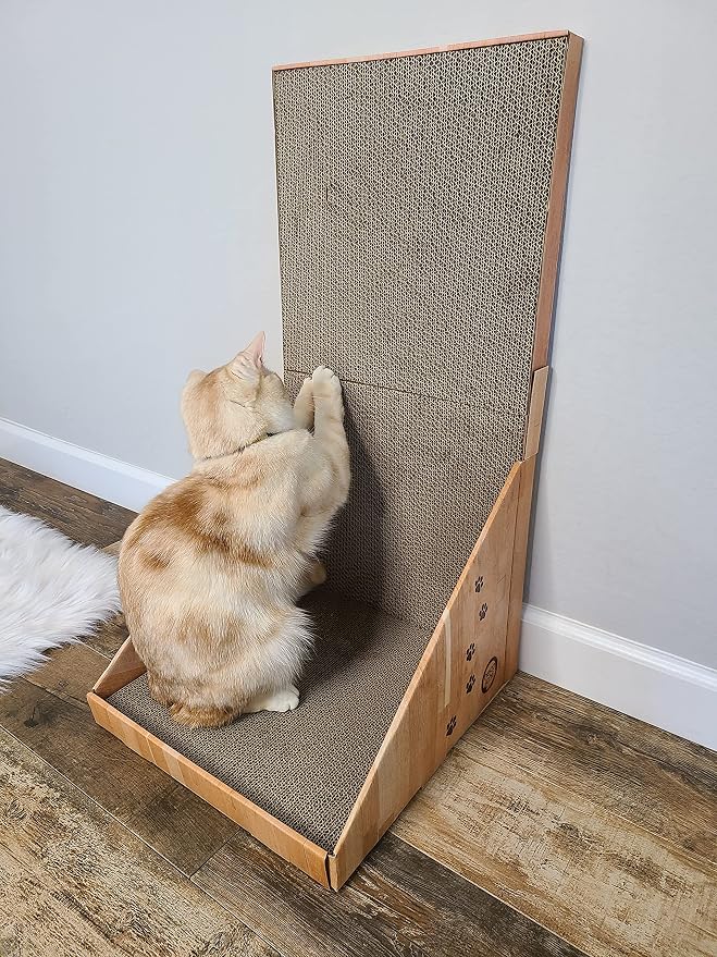 Necoichi Stretch & Scratch Wall Cat Scratcher - Image 5
