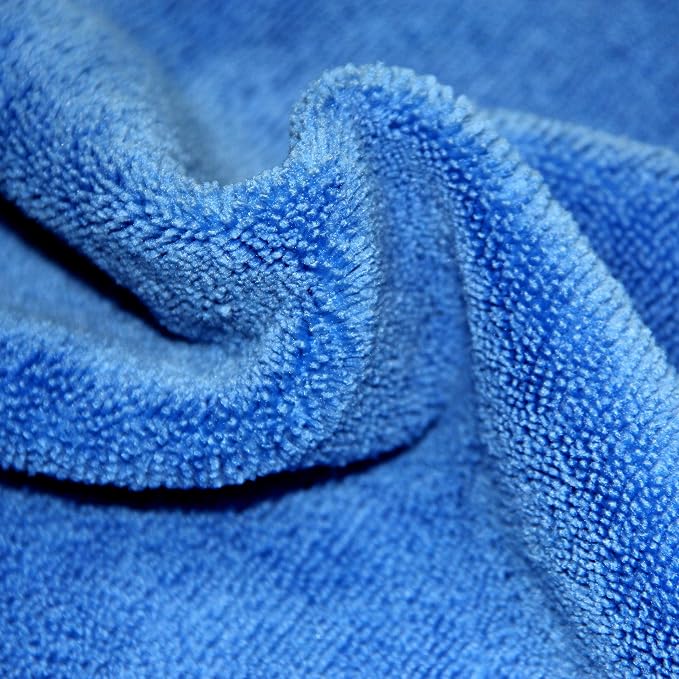 POLYTE 300 GSM Multipurpose Microfiber Cleaning Towel, 16x16 in, 36 Pack | Lint Free, Quick Dry - Image 4